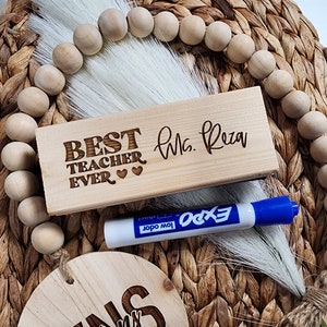 Dry Erase Board Eraser, Teacher Gifts, Back To School Gifts, Teacher Appreciation Gifts, Personalized Gift