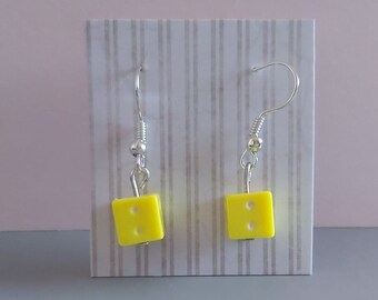 Mini Dice Earrings