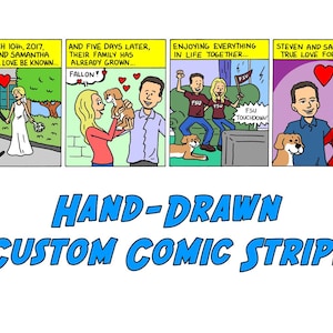 Personalized Comic Strip Made To Order - Your Storyline