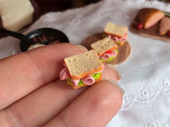 miniature dollhouse food