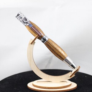 Patriotic pen - Zebrawood