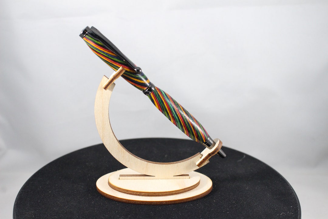 Slimline Pen Laminated Wood Etsy