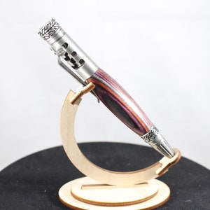 Gearshift pen - Laminated wood