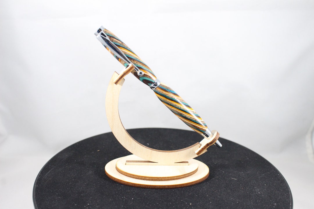 Slimline Pen Laminated Wood Etsy