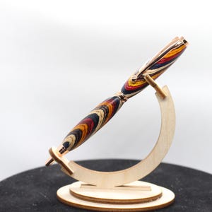 Slimline Pen - Laminated wood
