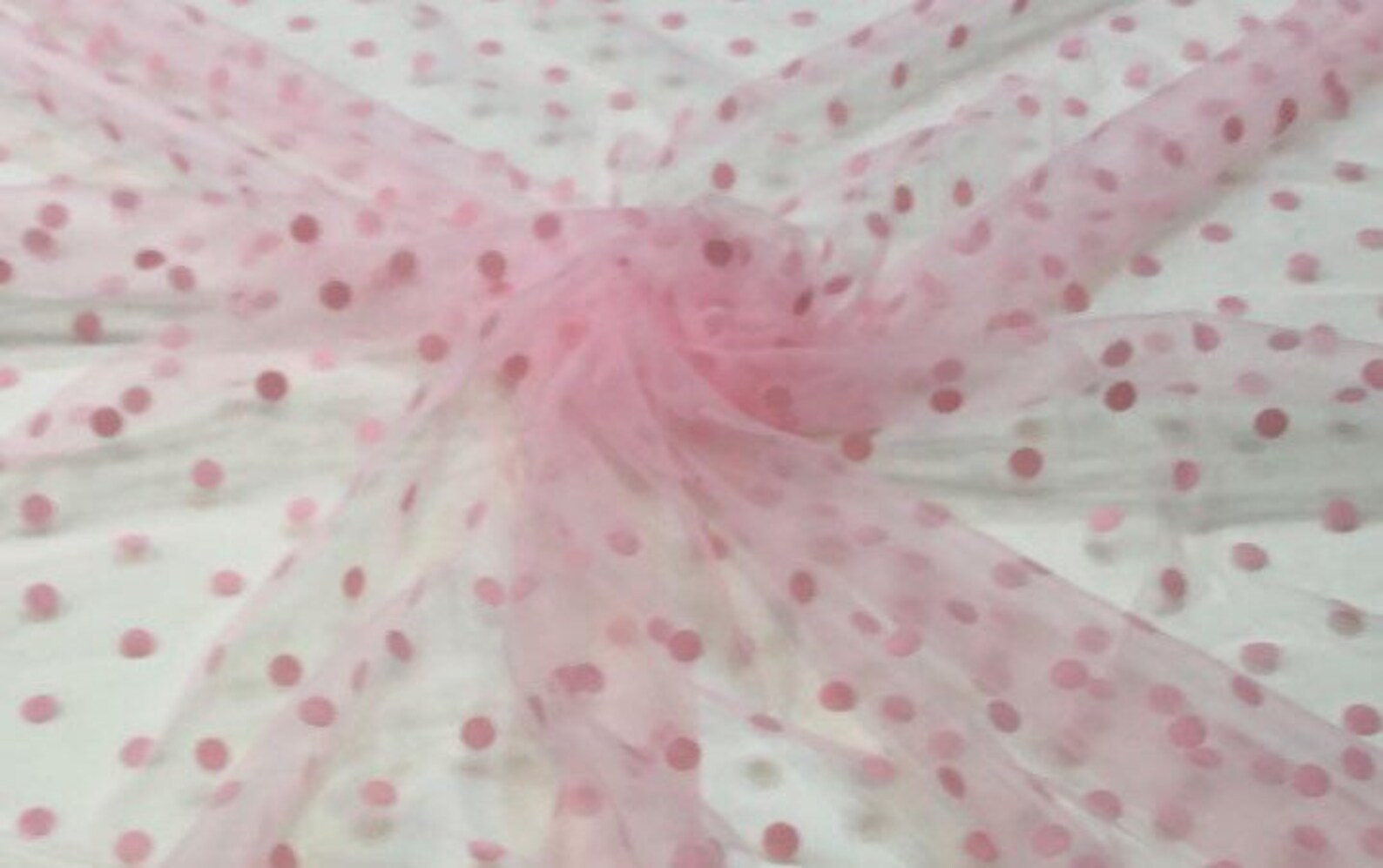 Polka dot mesh fabric/ dotted mesh fabric/ point despirit Etsy