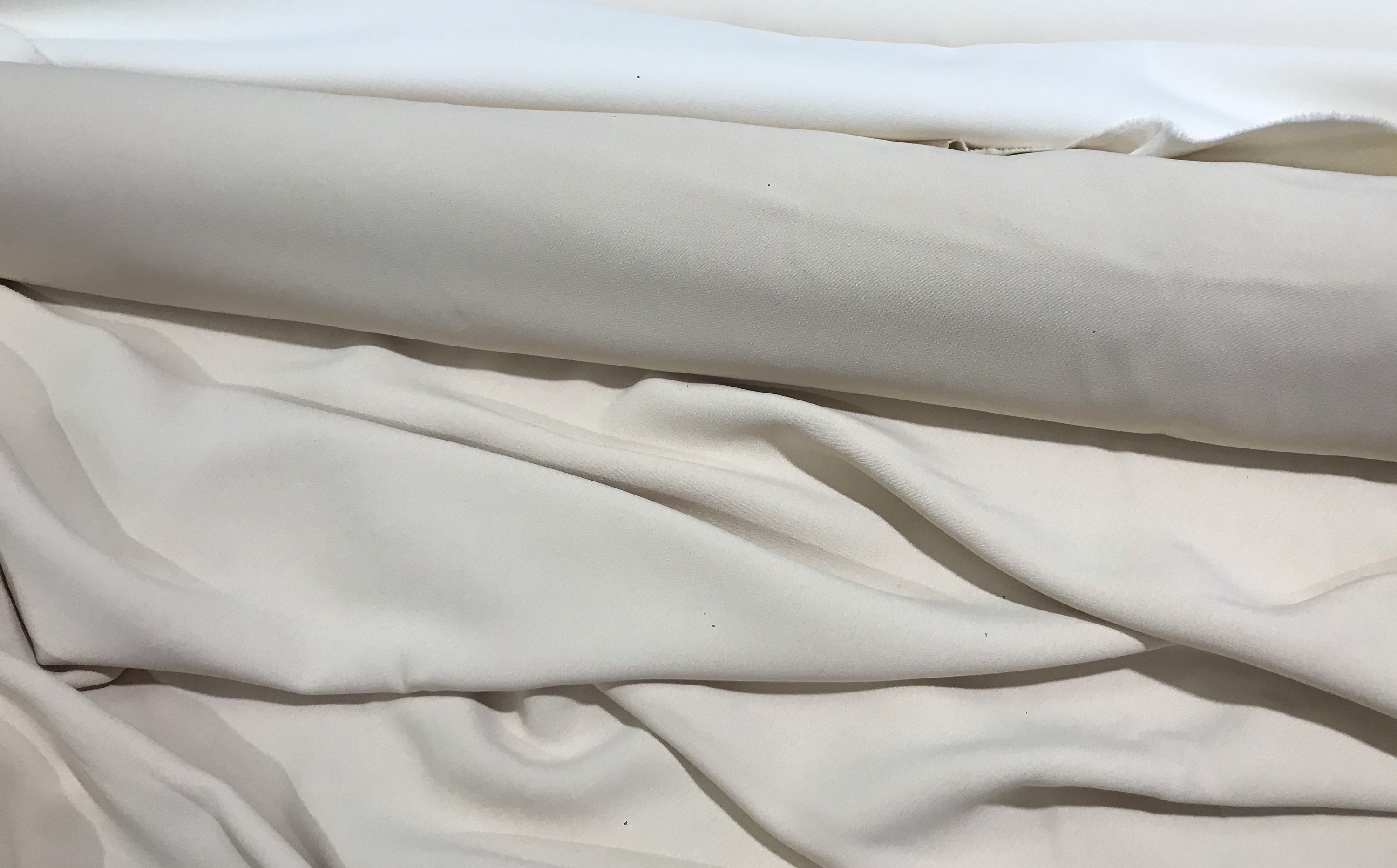 Natural Viscose Crepe Cady /off White Stretch Crepe Fabric Etsy UK