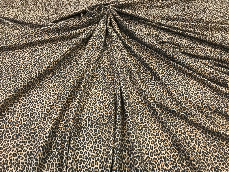 Cheetah velour fabric. Suede leopard velvet fabric/cheetah | Etsy