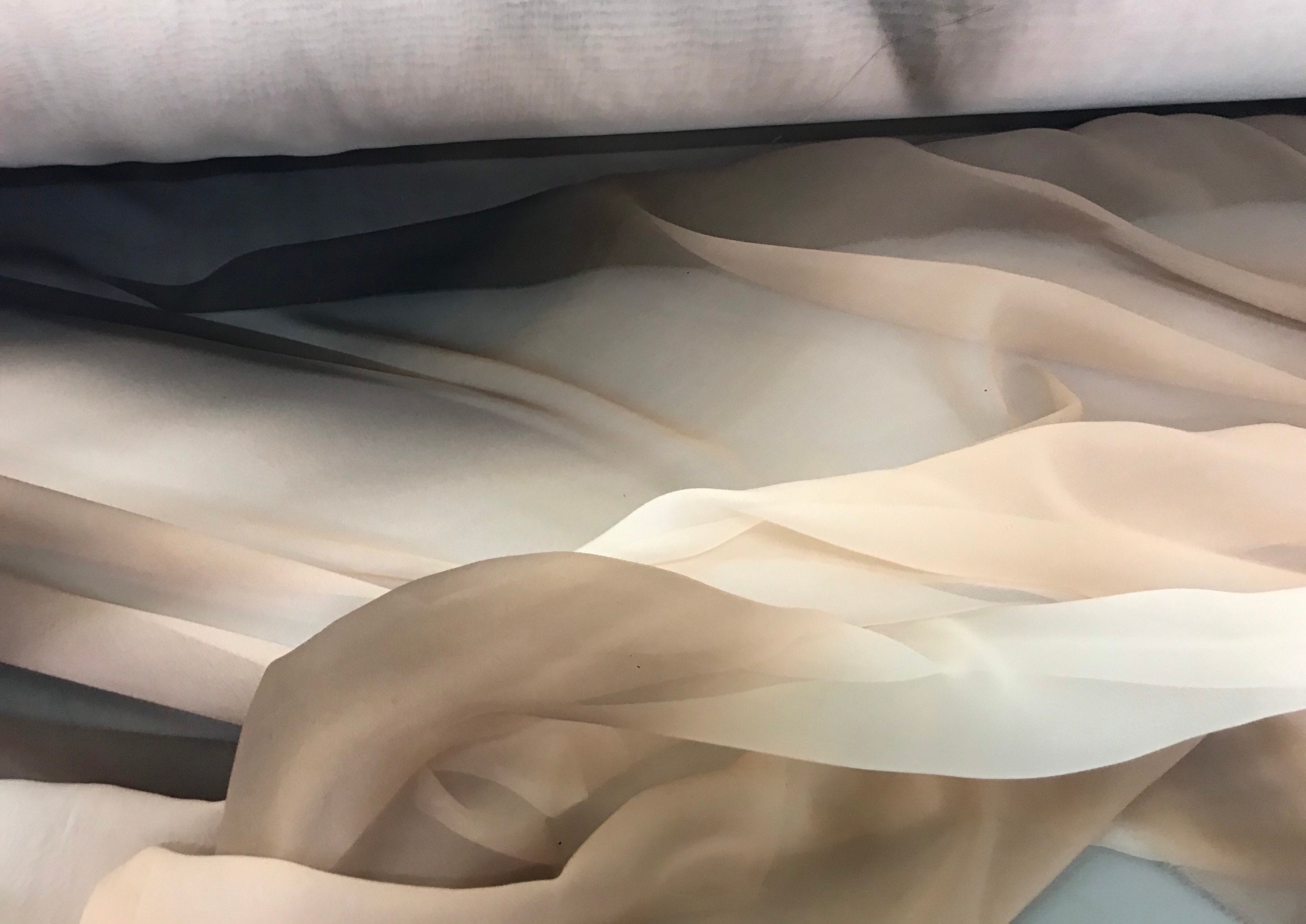 Silk gradient fabric /gradient chiffon/ gradient silk Etsy