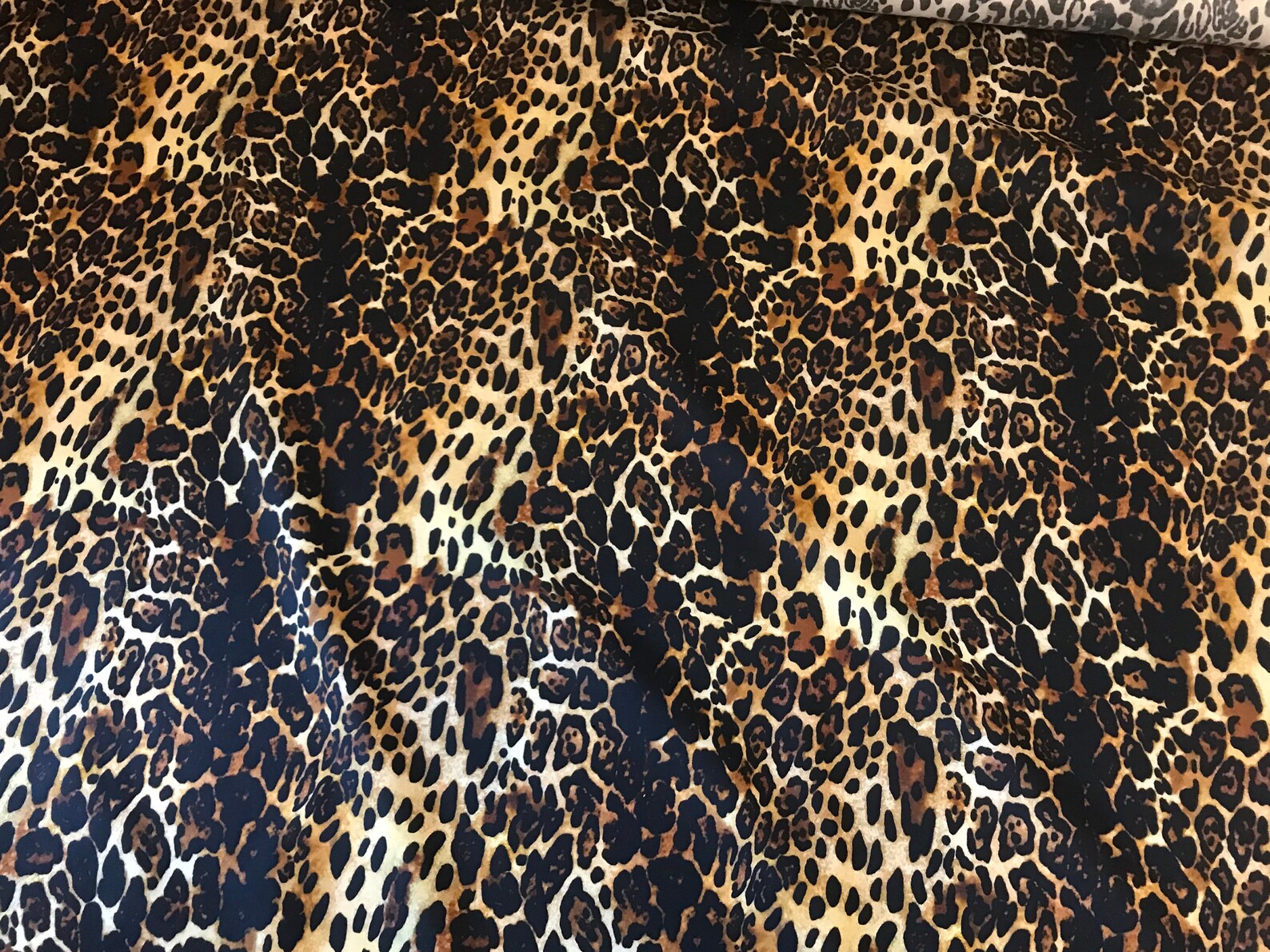 Leopard Cotton Fabric/ Cheetah Cotton Fabric/animal Print Etsy