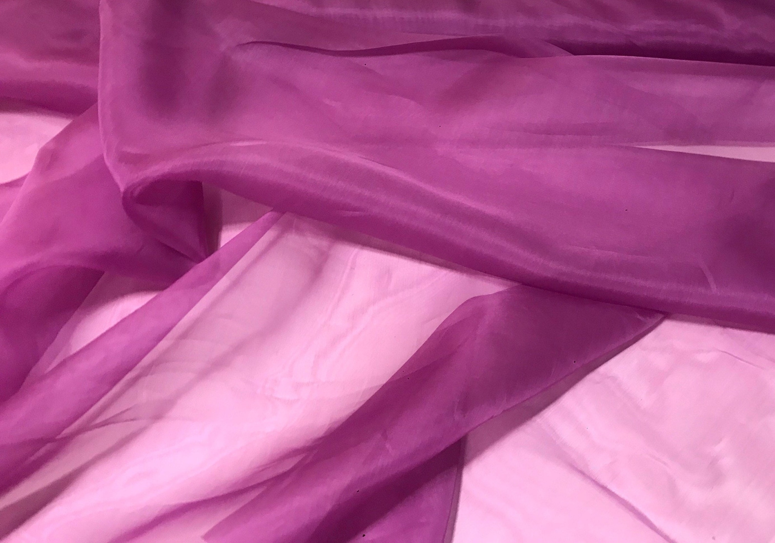 Silk organza fabric /off white organza fabric/organza purple | Etsy