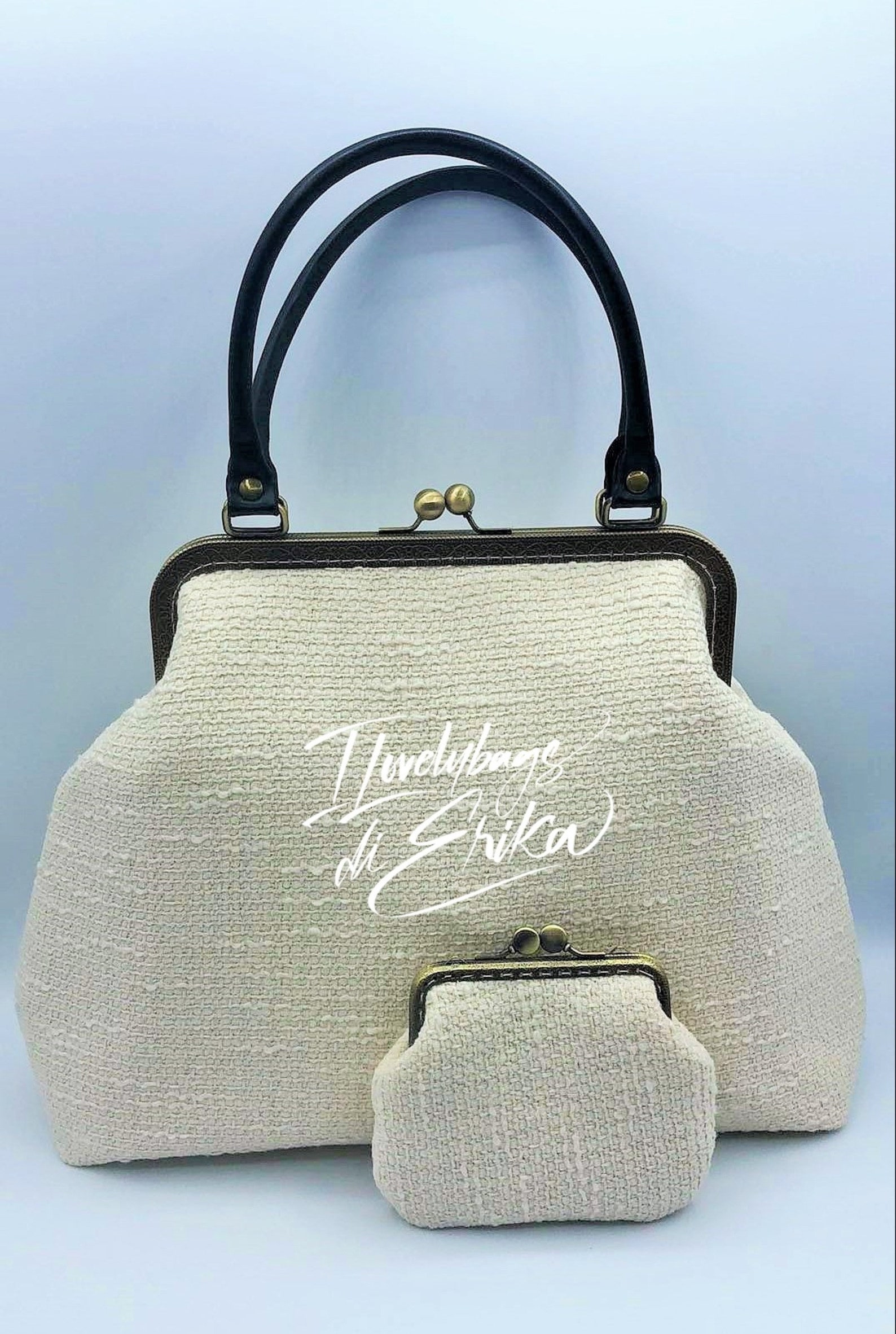 Vintage and retro style bags handbags clic clac bags ooak Etsy