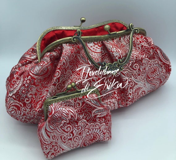 Bolsos hechos a mano bolsos hechos a mano bolsos italianos ooak bolsos de tela bolsos de estilo vintage y retro bolsos de mujer bolsos de seda Etsy Espana