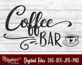 Download Coffee Bar Svg Etsy