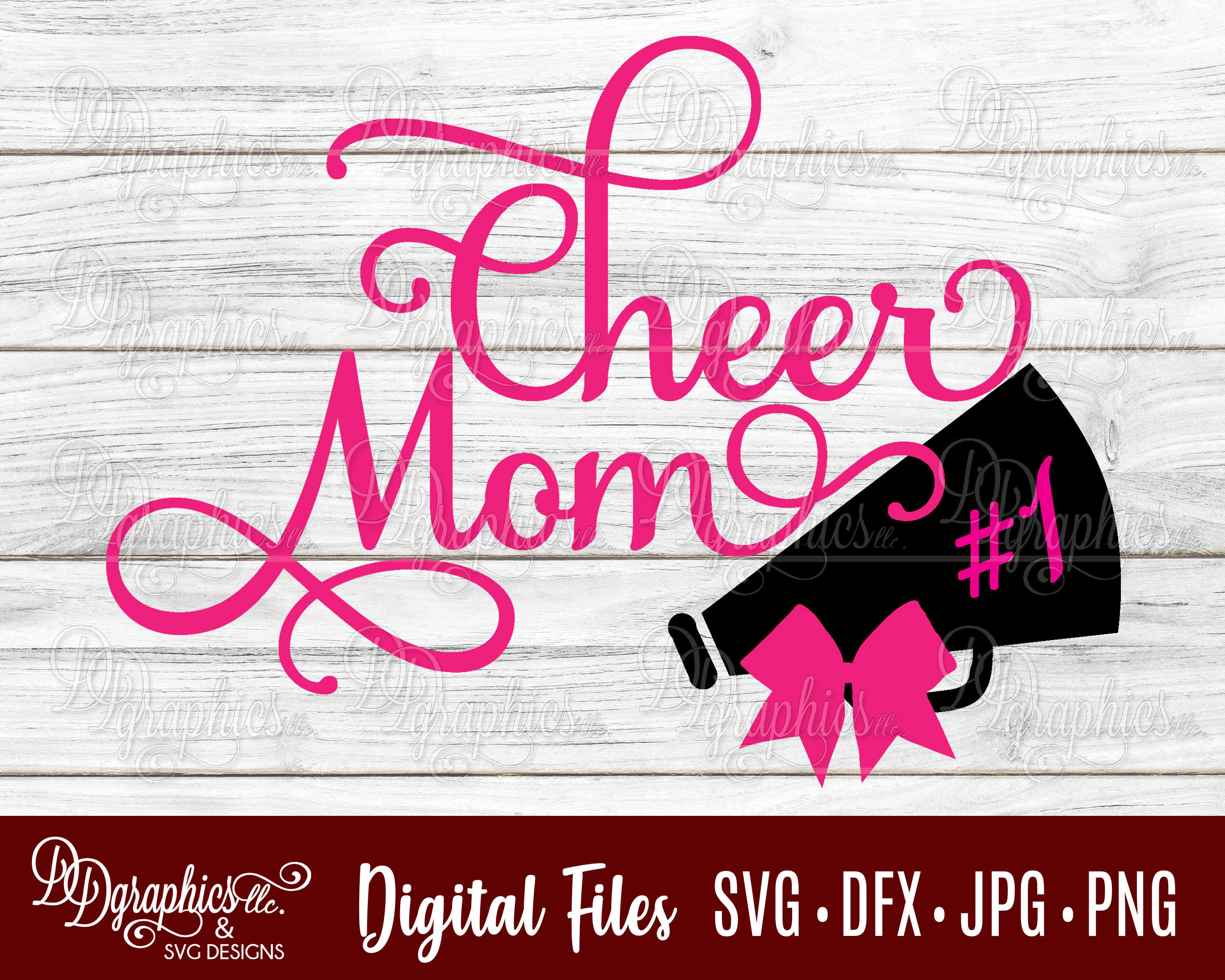 Download Cheer Mom Svg File Jpg Dxf Png Digital Files