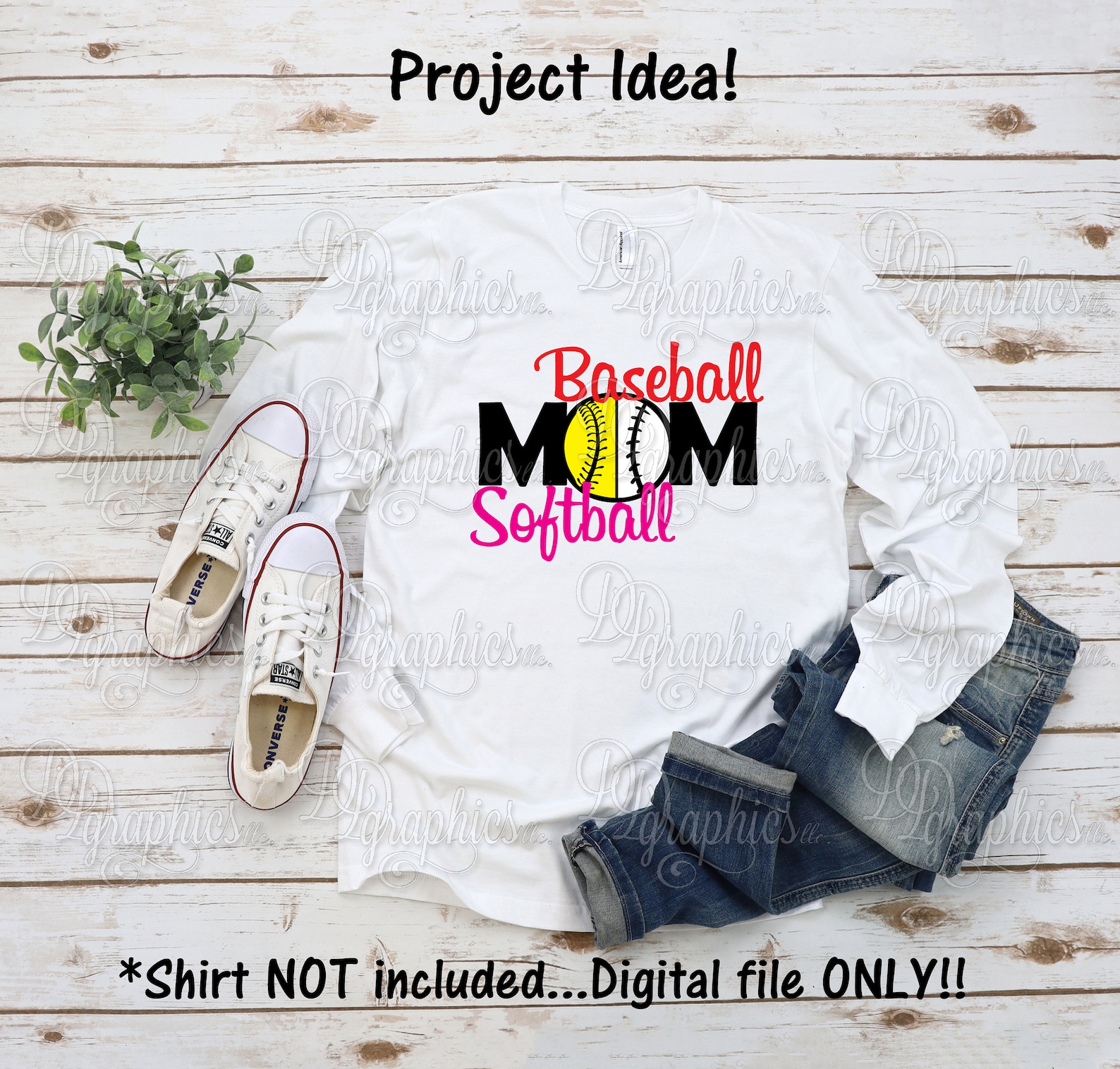 Baseball and Softball Mom SVG/ Baseball Mom SVG / Softball Mom Etsy