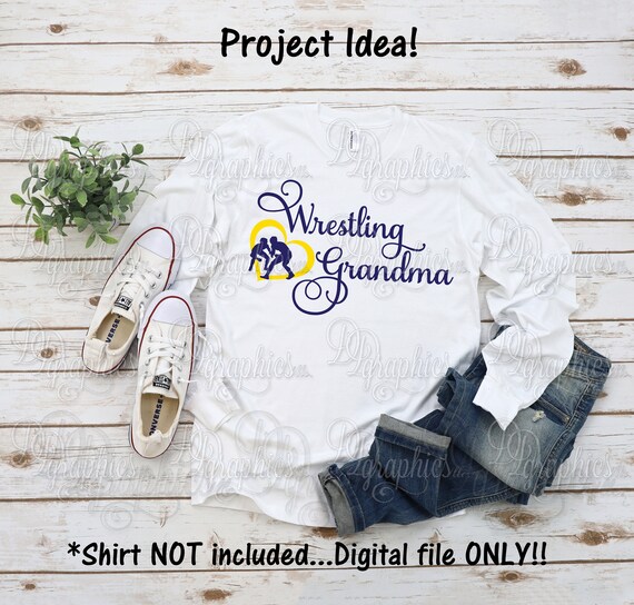 Download Wrestling Grandma Svg Wrestle Svg Wrestler Svg Svg File Etsy