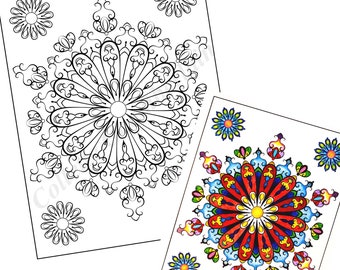 Rosetta Coloring Page