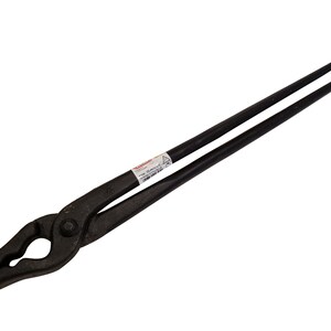 7 new Blacksmith Tools by Picard 20" oal Pro set Wolf, Flat, Round & mandrel, rivet, round neck tongs for sale image 7