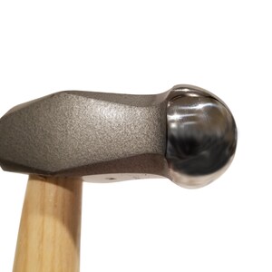 Huge polishing hammer 46mm domed face Picard 018211-1000 silversmith, copper tinsmith image 3