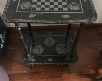 Antique Japanese game table / antique Japanese game table