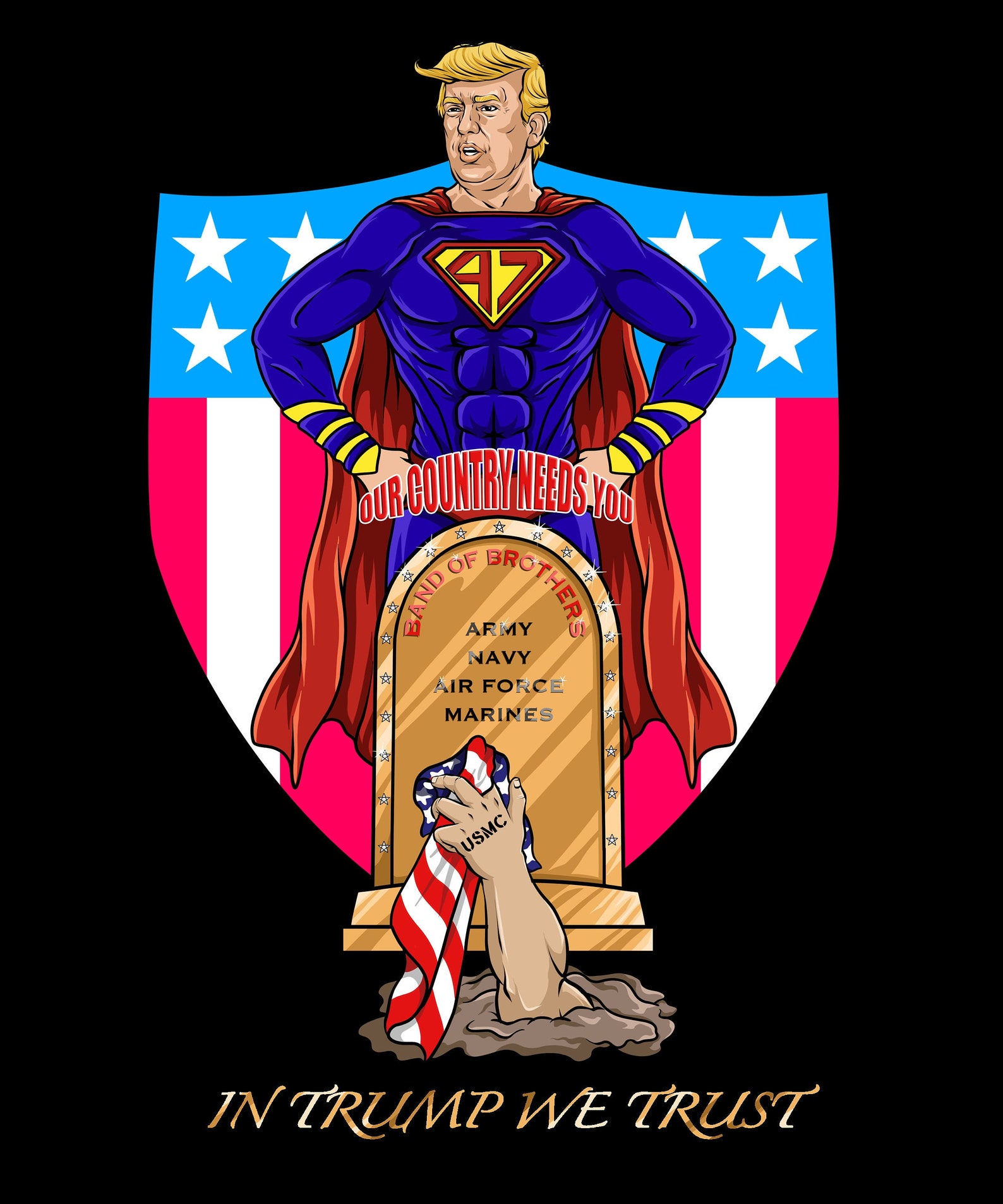 Trump 2024 T Shirt SuperTrump Etsy