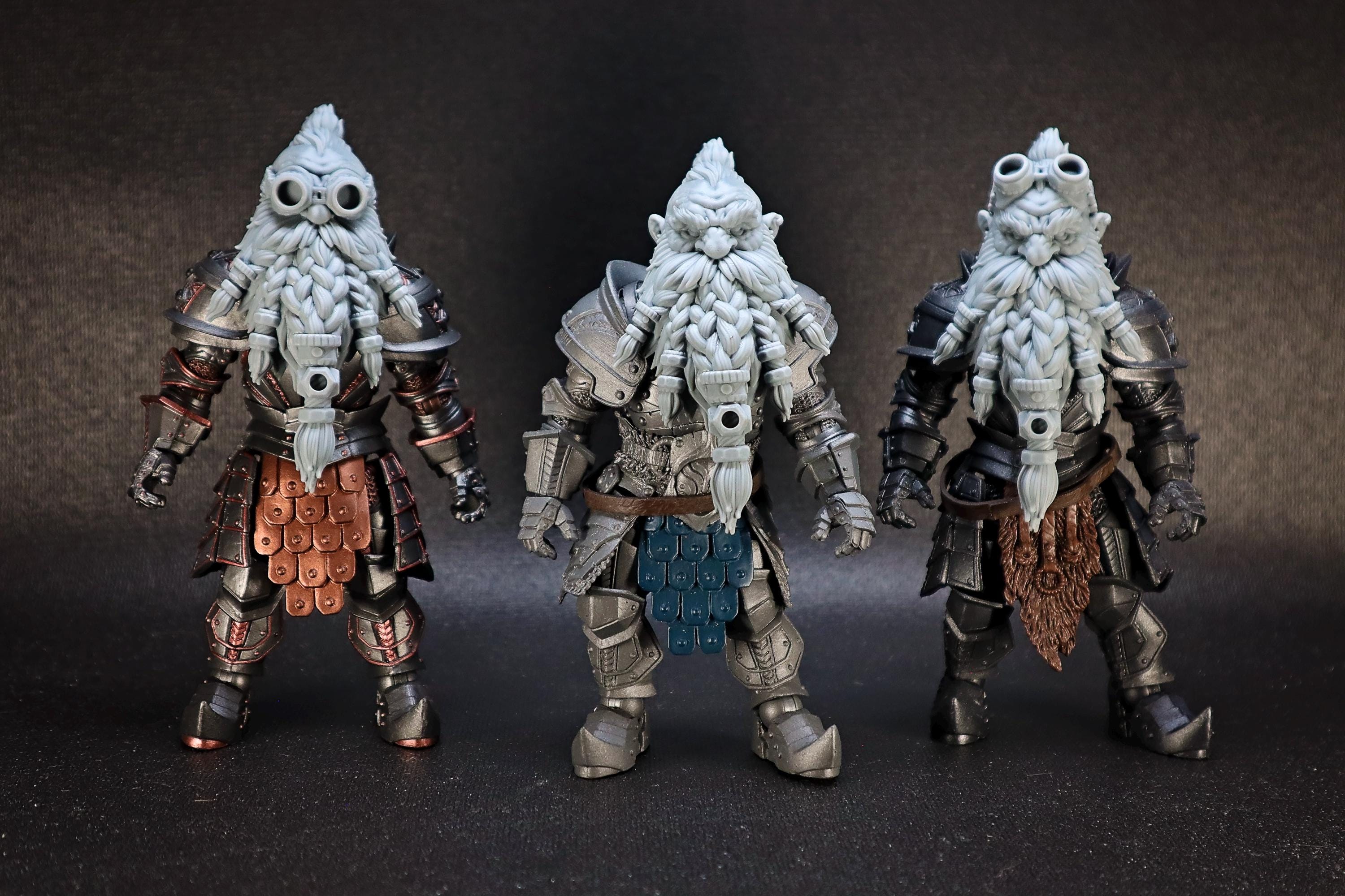 Mythic Legions Dwarf Head - Etsy