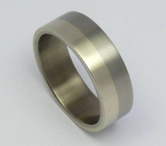Titanium 2024 ring etsy