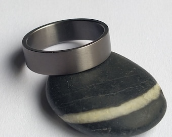 Zuivere tantaalring. Heren Trouwring.