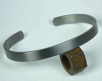 Massive pure tantalum bracelet. Tantalum jewelry. Tantalum jewellery. Mens bracelets.