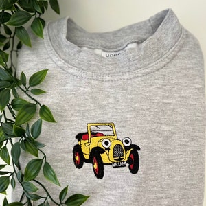 Brum sweatshirt | 90s kids | 90s inspired sweatshirt | Vintage embroidered sweatshirt | Unisex | Throwback| 90s cartoon clothing