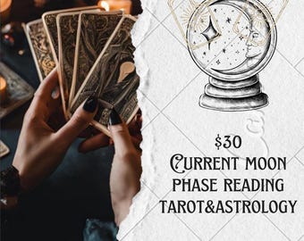 Huidige maanfasemeting l Tarot en astrologie
