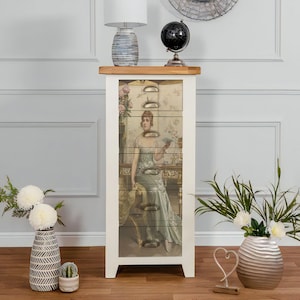 Reispapier für Decoupage 30X66cm | Sticky Reispapier Frau 11.81''X25.98'' Big Size Washi & Rice Paper Woman Muster für Decoupage MET251