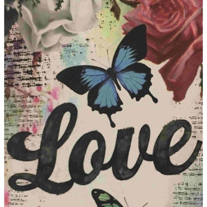 Decoupage Papier für Möbel | Reispapier für Decoupage A3 | Sticky Paper für Decoupage | Tiere Muster für Decoupage PK 2423