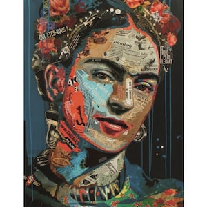 Reispapier für Decoupage A3 | Sticky Reispapier Frau 16.53''X11.69'' Washi & Reispapier Frau Muster für Decoupage PR 2266
