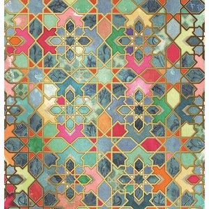 Reispapier Decoupage Große Größe Optionen | Sticky Washi & Reis Papier für Decoupage | authentische Muster Reispapier für Decoupage PR 2300