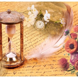 Reispapier Decoupage A3 | Klebriges Maulbeerpapier für Decoupage 16,53''X11,69'' | Blumenmuster für Decoupage PR 2708