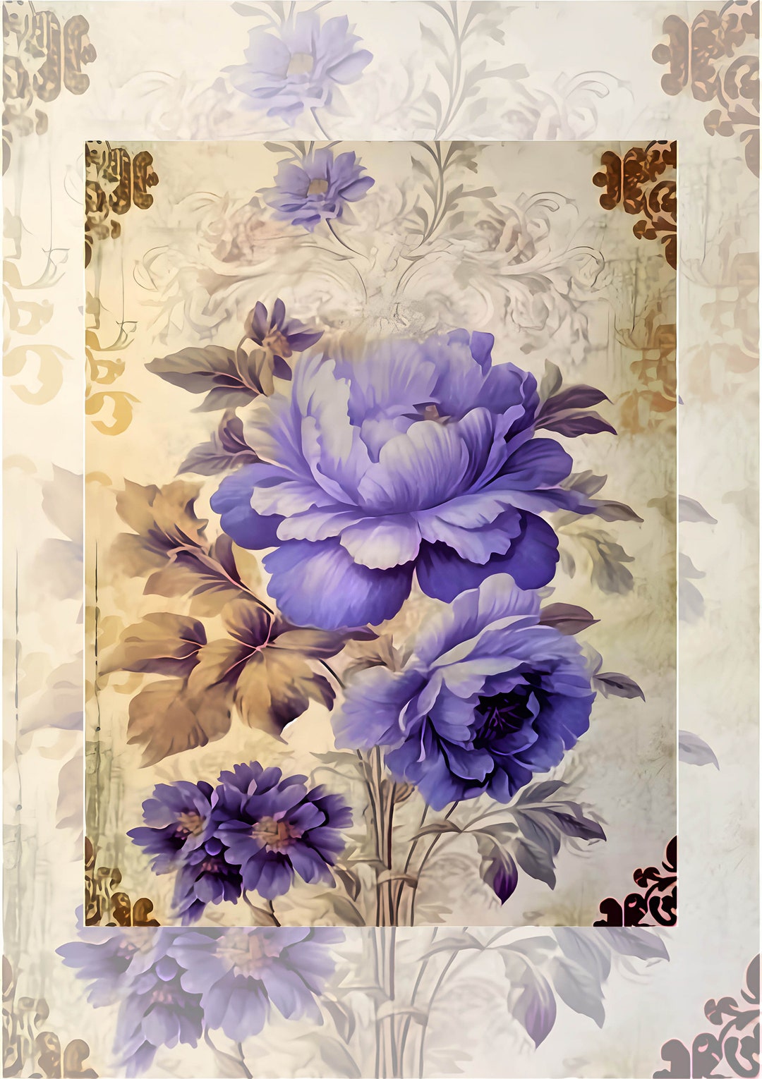 Rice Decoupage Paper A3 Size, High-quality Sticky Rice Paper, Perfect ...