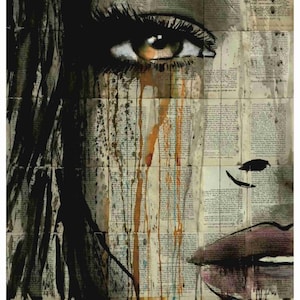 Reispapier für Decoupage A3 | Sticky Reispapier Frau 16.53''X11.69'' Washi & Reispapier Frau Muster für Decoupage PK2060