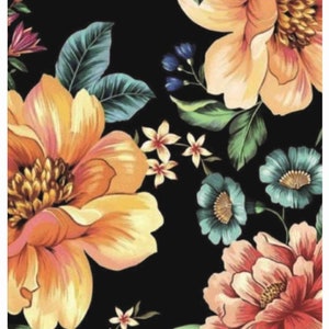 Reispapier Decoupage A3 | Klebriges Maulbeerpapier für Decoupage 16,53''X11,69'' | Blumenmuster für Decoupage PR 2338