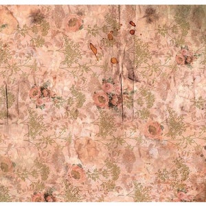 Reispapier Decoupage A3 | Klebriges Maulbeerpapier für Decoupage 16,53''X11,69'' | Blumenmuster für Decoupage PR 2647