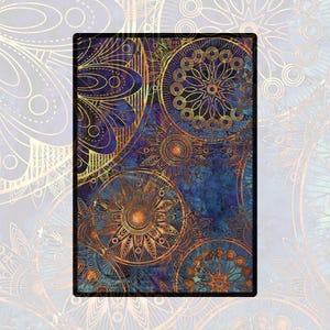 Carta di riso per decoupage / Opzioni di grandi dimensioni / Riciclo di mobili con motivo floreale / Foglio di carta washi di gelso