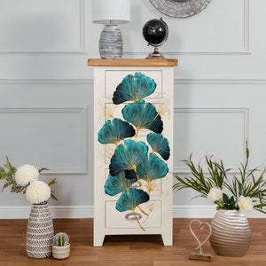 Rijstpapier voor decoupage, groot formaat opties | Kleverig bloemmotief groot decoupage washi- en rijstpapier | Knipposter MET42