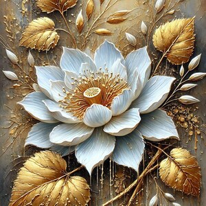 Découpage papier de riz A3 | Papier de mûrier collant pour découpage 16,53''X11,69'' | Motif floral pour le découpage PK 2077