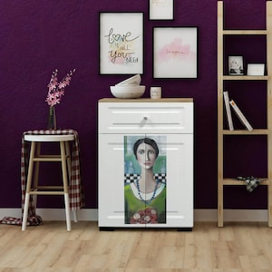 Papier de Riz pour Découpage30X66cmSticky Reispapier Frau11.81''X25.98''Grande Taille Washi&Papier de Riz Femme Modèle pour Découpage MET76