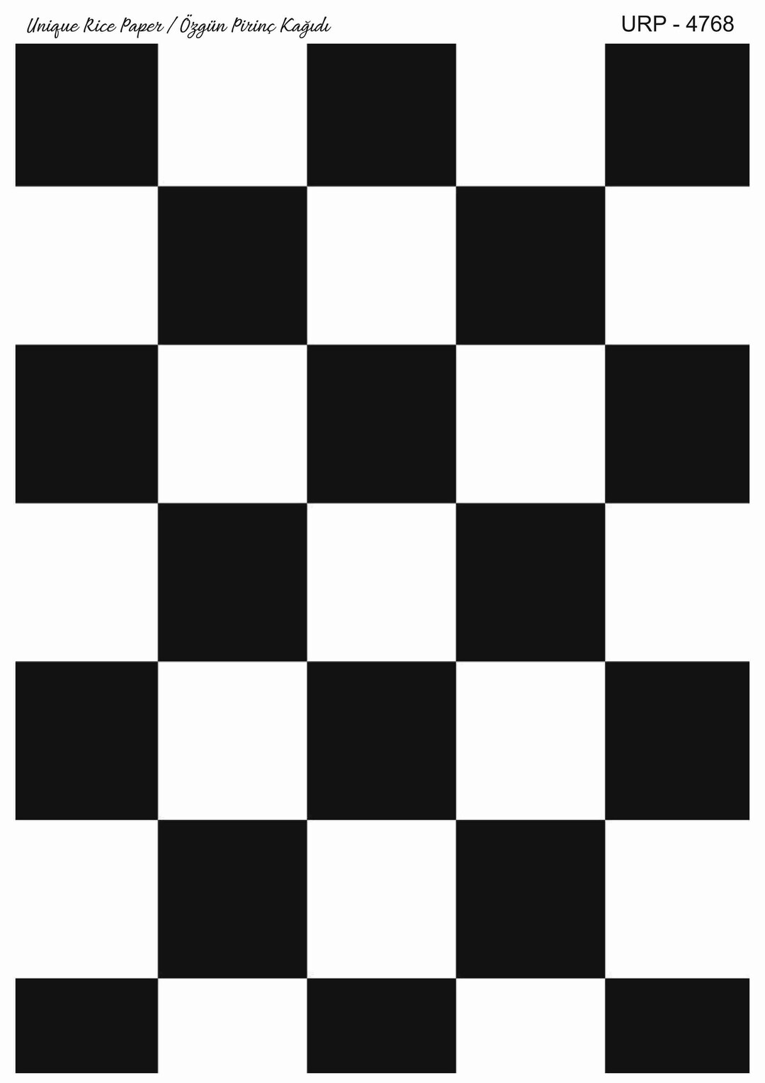 Sticky Rice Paper for Decoupage: Plaid Pattern | Big Size Options - Etsy