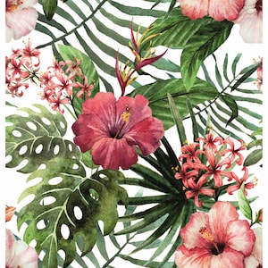 Reispapier Decoupage A3 | Klebriges Maulbeerpapier für Decoupage 16,53''X11,69'' | Blumenmuster für Decoupage PK 2087