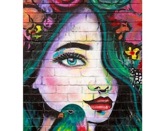 Carta di Riso per Decoupage A3 | Sticky Reispapier Frau 16.53''X11.69'' | Carta di Riso Fantasia Donna per Decoupage PR 2736