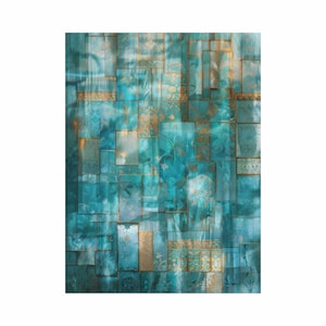 Reispapier für Decoupage – Große Größen verfügbar | Maulbeerpapier für Decoupage | Blumenmuster für Decoupage
