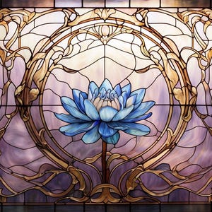 Decoupage Papier für Möbel Große Größenoptionen | Glasmalerei-Kunst-Muster | Reispapier für Decoupage | Blumenmuster-Servierplatte VTR21